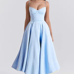 Jade | Delicate Tulle Accent Dress