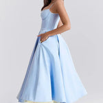 Jade | Delicate Tulle Accent Dress