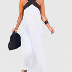 Solana | Elegant Crossback Dress