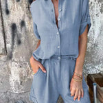 Winona | Set Buttoned Light