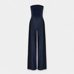 Catalina | Strapless Bustier Jumpsuit