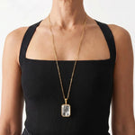 Marique Vintage Crystal Necklace