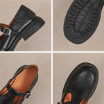 Mattea | Elegant Mary Janes Made Of Leather