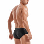 Men's Solid Color Mesh Breathable Sports Fitness Briefs