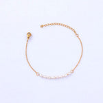 Mini Luster Pearl Bracelet