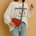 Mini suitcase crossbody bag | Harper