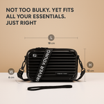 Mini suitcase crossbody bag | Harper