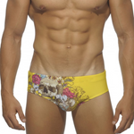 Men's Summer Printed Swim Briefs