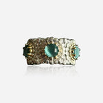 Mosaic Bloom Open Ring