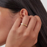 Luxe Pearl Crystal Harmony Ring