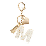 Golden Initial - Bag Charm