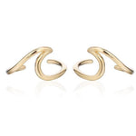 Azure Wave Ear Cuff
