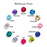Guardian Angel Birthstone Necklace