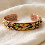 Infinity Weave Copper Bracelet