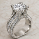 Crystal Luxe Statement Ring