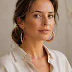 Ember Aura Copper Earrings