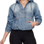 LINDA™ – Casual Half Zip Hoodie Pullover