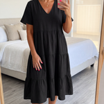 Monica | Neck Loose Dress