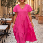 Monica | Neck Loose Dress