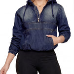 LINDA™ – Casual Half Zip Hoodie Pullover
