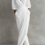 Minerva | Wrap Maxi Dress