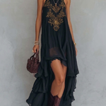 Mabella | Embroidered Maxi Dress