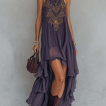 Mabella | Embroidered Maxi Dress
