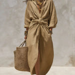 Amaya | Knot Maxi Dress
