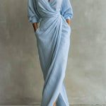Minerva | Wrap Maxi Dress