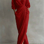 Minerva | Wrap Maxi Dress