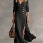Pomeline | Button Maxi Dress