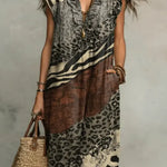 Stormi | Mixed Print Maxi Dress
