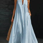 Regina | Halter Maxi Dress