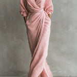 Minerva | Wrap Maxi Dress