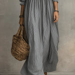 Olette | Boho Long Sleeve Maxi Dress