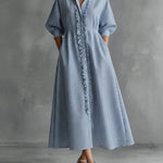 Shara | Stripe Maxi Dress