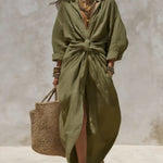 Amaya | Knot Maxi Dress