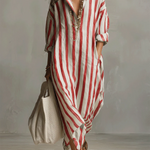 Valancy | Stripe Oversized Maxi Dress