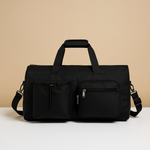 Oxford garment duffle bag with shoe compartment | Nathan
