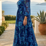 Rebecca | Off-Shoulder Floral Maxi