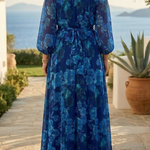Rebecca | Off-Shoulder Floral Maxi