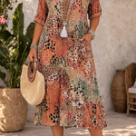 Rachel | Vibrant Midi Dress