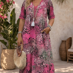 Rachel | Vibrant Midi Dress