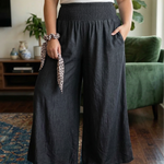Anya | Smocked Waist Pants