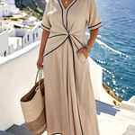Genesis | Flattering V-Neck Dress