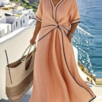 Genesis | Flattering V-Neck Dress