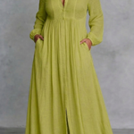 Elizabeth | Button-Front Maxi Dress