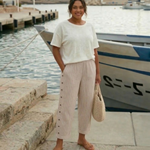 Elena | Striped Summer Pants