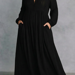 Elizabeth | Button-Front Maxi Dress