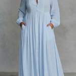 Elizabeth | Button-Front Maxi Dress